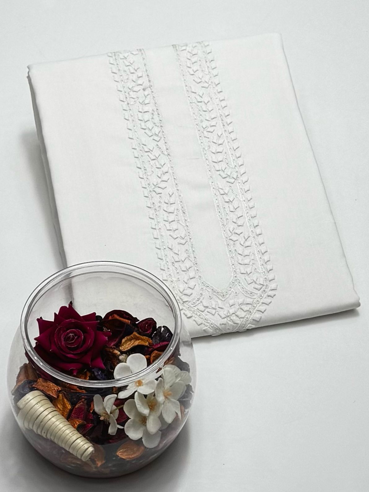 Pure Cotton Gents Summer Collection - Applique Patti Gala work