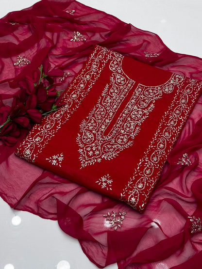 LCD Gota Work Shahi Design GTM Lawn 3 Pc Suit