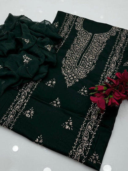 LCD Gota Work Shahi Design GTM Lawn 3 Pc Suit