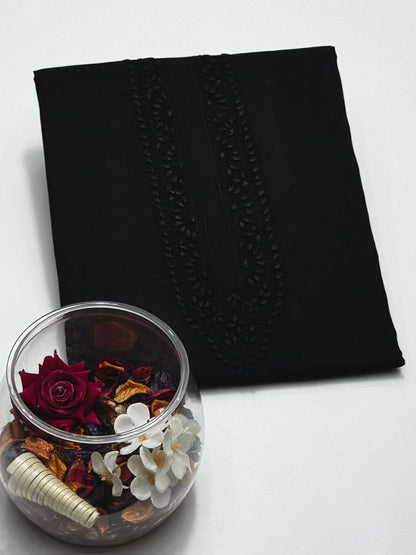 Pure Cotton Gents Summer Collection - Applique Patti Gala work