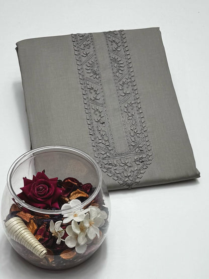 Pure Cotton Gents Summer Collection - Applique Patti Gala work